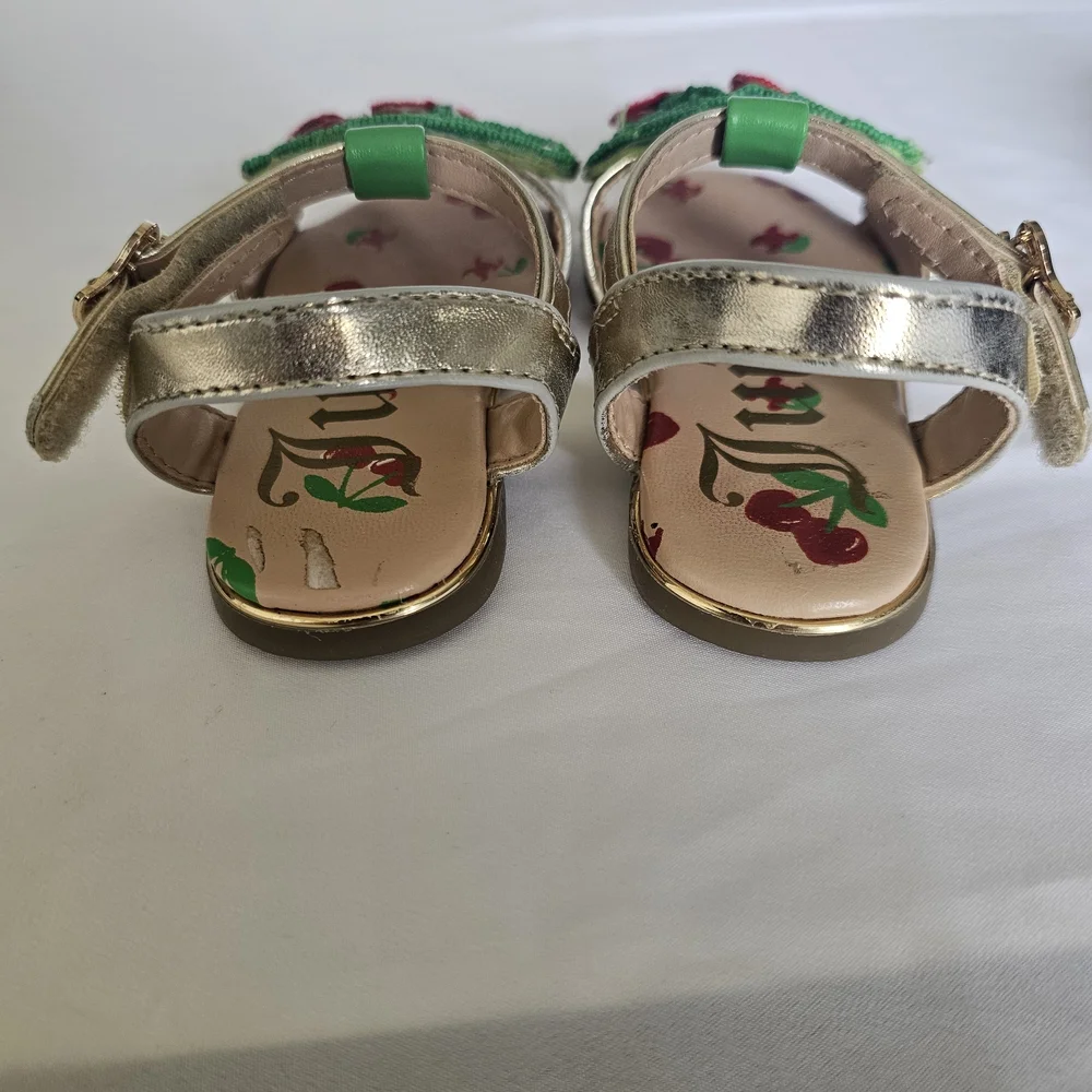 Rachel Shoes Kids Sandals and Shoes - Gold and Black